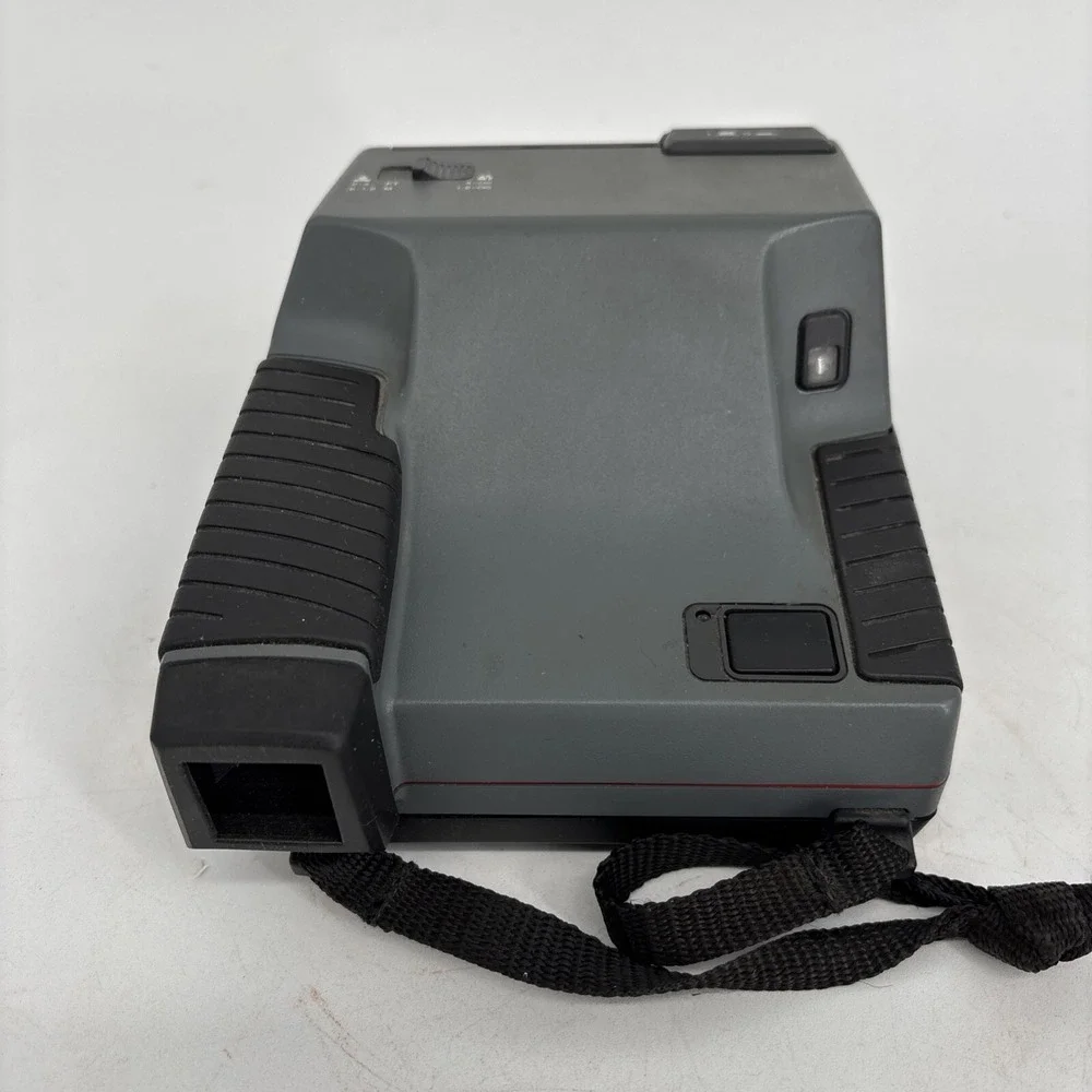 Vintage Polaroid Impulse Instant Camera w/ Strap - Uses 600 Plus Film